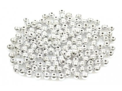 Mačkané kulaté korálky - 4 mm 00030/27000