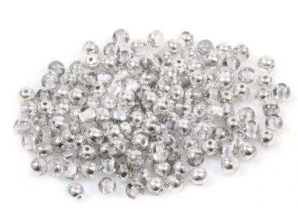 Mačkané kulaté korálky - 4 mm 00030/27001