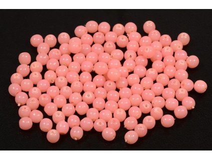 Mačkané kulaté korálky - 4 mm 03000/37892