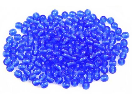 Mačkané kulaté korálky - 4 mm 30060