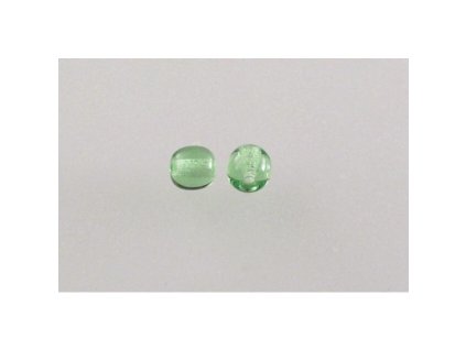 Mačkané kulaté korálky - 4 mm 50020