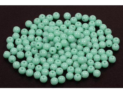 Mačkané kulaté korálky - 4 mm 53130