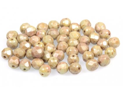 Broušené korálky - ohňovky 6 mm 03000/65455