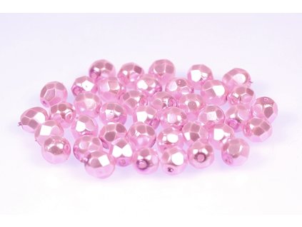 Broušené korálky - ohňovky 6 mm 03000/70475