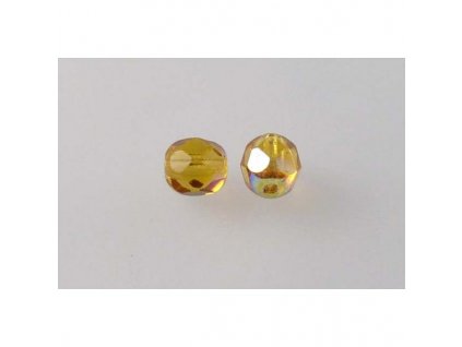 Broušené korálky - ohňovky 6 mm 10060/28701