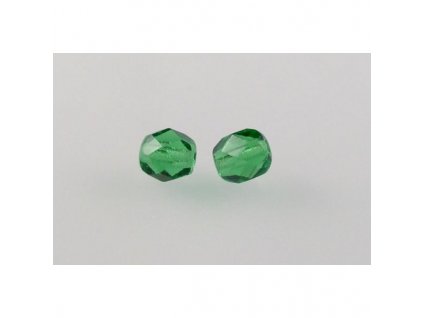 Broušené korálky - ohňovky 6 mm 50120