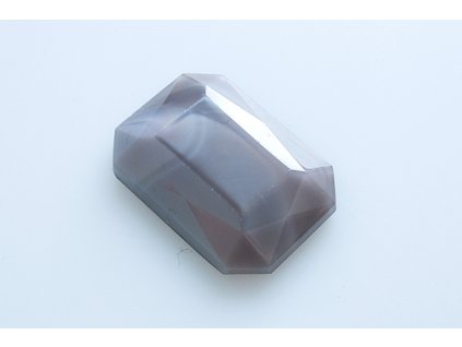 Skleněný kámen osmihran 25x18 mm 44000