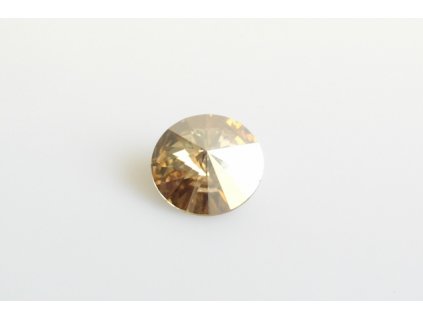 SWAROVSKI ELEMENTS Rivoli 1122 12 mm crystal golden shadow