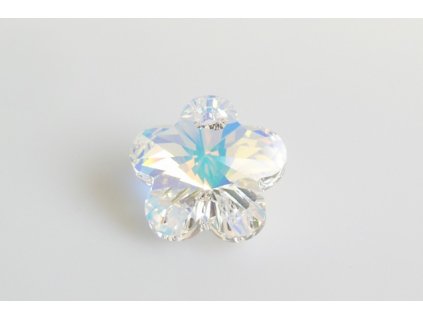 SWAROVSKI ELEMENTS flower pendant 6744 18 mm crystal AB