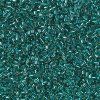 MIYUKI Delica 15/0 Silver Lined Carribean Teal