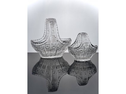 Broušený košík Crystal, 150
