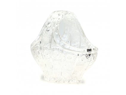 Broušený košík Royal Crystal, 10 cm