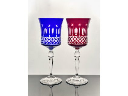 Sklenice barevné set