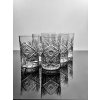 Broušená sklenice na whisky razno, set