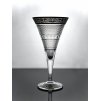 Křišťálová přípitková sklenice Waterford-špičtajn, 350 ml