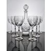 Sklenka na víno Venice 260 ml+láhev  set