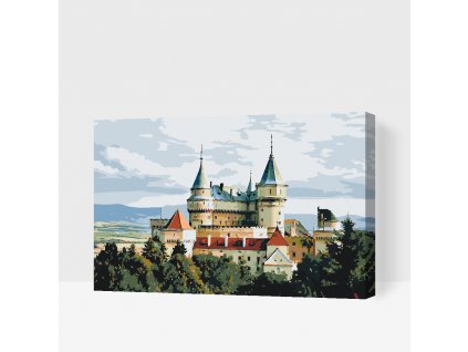Maľovanie podľa čísiel Bojnický hrad
