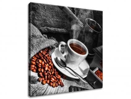 Obraz na plátne Káva arabica