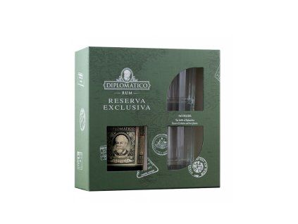 Diplomatico Reserva Exclusiva + 2 sklenky