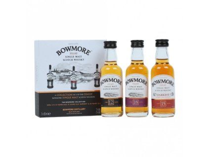 The Bowmore Collection Mini 3-Pack 3x0,05l