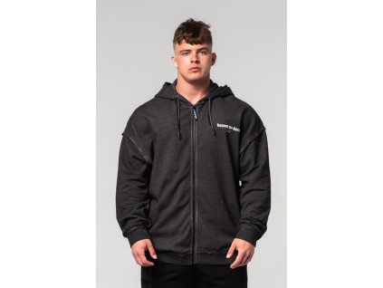 362 washedoff zip up hoodie gym bro black 01