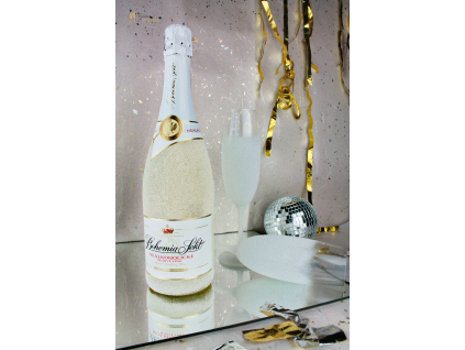 Bílé nealko Bohemia sekt set + vodoznak