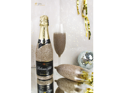 malý zlatý bohemia sekt set