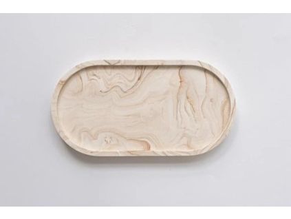 Podtácek oválný béžový