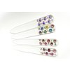 Pilníček na nehty malý bohatší Swarovski crystals glittersquare šperky