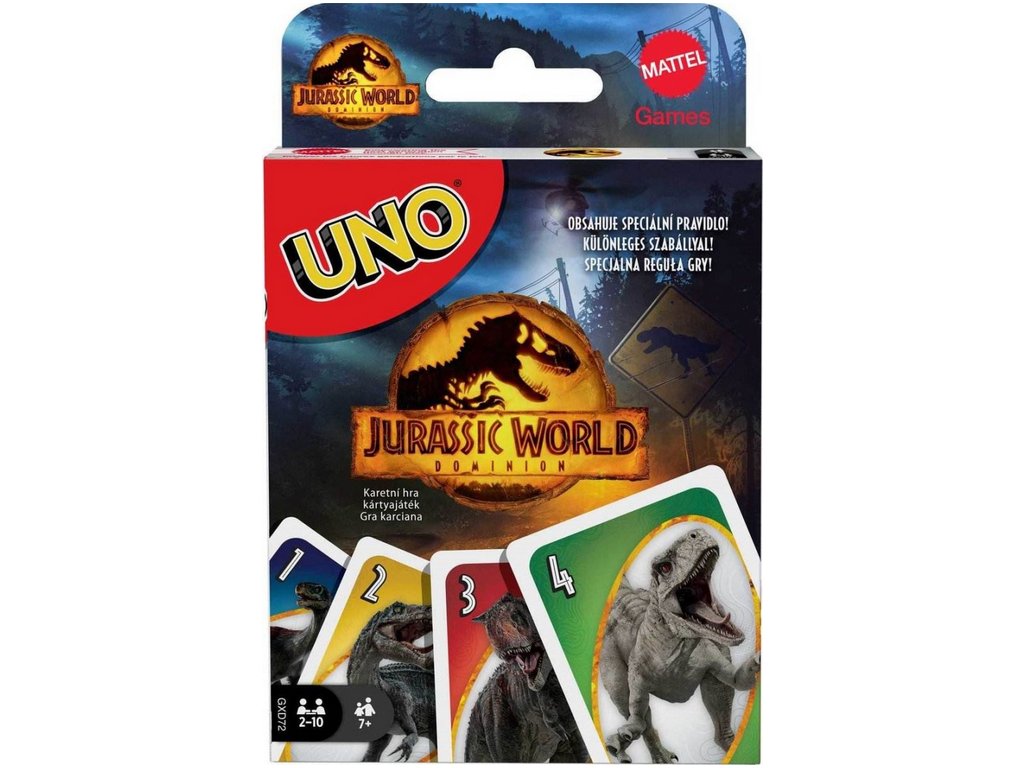 Screenshot 2025 08 11 at 15 27 36 Mattel Karty UNO® Jurský svět Nadvláda GXD72 Legenio Specialista na stavebnice LEGO® a geniální zábavu!