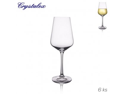 Sklenice na červené víno SANDRA 0,35 l 6 ks