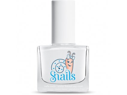 Snails koromlakk 10 5ml N Top Coat fedolakk feher 6db csomag i44616