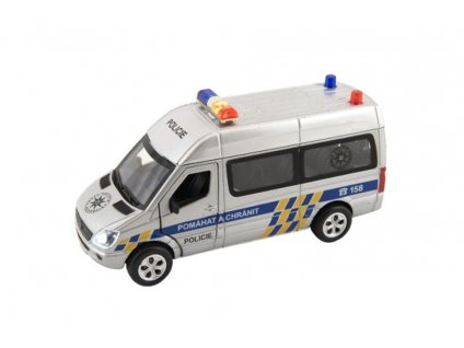 Dodávka auto policie 15cm