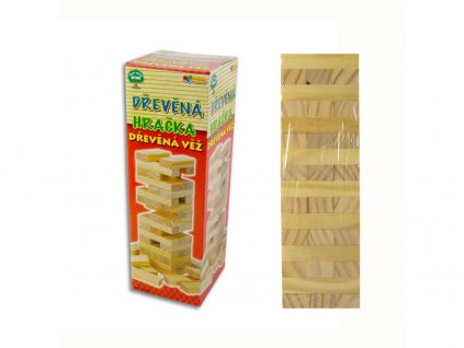 37888 Hra Dřevěná věž JENGA 25cm