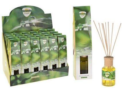 Diffuser 100 ml Citronela, žlutá