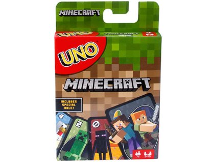 UNO karty Minecraft