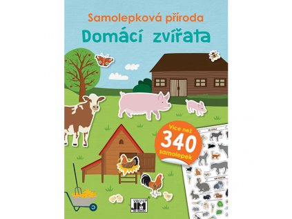 0002607 samolepkova priroda domaci zvirata