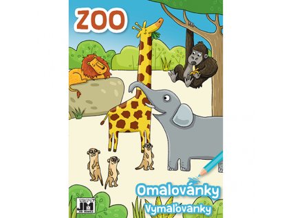 0002971 omalovanky a5 zoo
