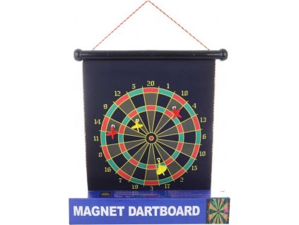 ds25007664 hra sipky set magneticky rolovaci terc zavesny se 4 sipkami na magnet 0
