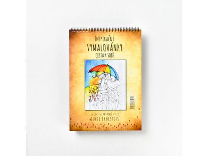 Inspirační vymalovánky Cesta k sobě, kroužková vazba