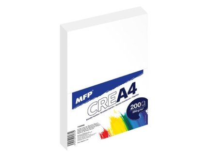 Kreslící karton MFP A4 čtvrtka 200 listů 250 g