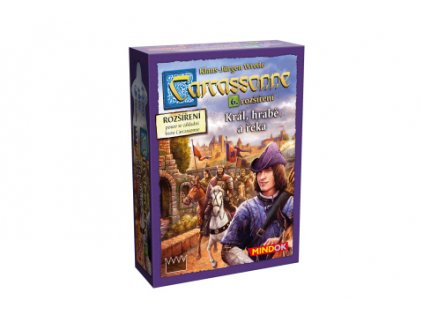 Carcassonne 6. rozšíření Král, hrabě a řeka