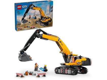 lego city 60420 zluty bagr