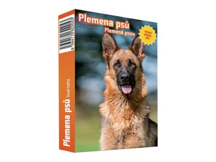 karty hraci kvarteto plemena psu