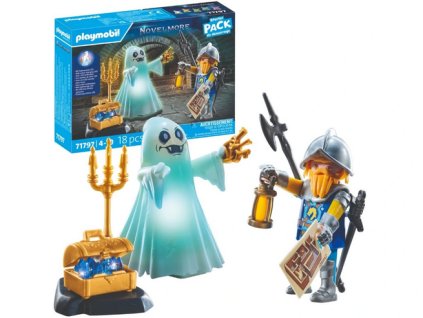 Screenshot 2025 06 02 at 14 41 41 Playmobil Starter Pack Novelmore – duch a rytíř 18 dílů LED světlo Supr Hračky