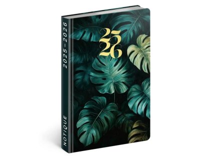 Screenshot 2025 08 22 at 12 55 09 NOTIQUE 18měsíční diář Petito – Monstera 2025 2026 11 x 17 cm Knihkupectví LUXOR