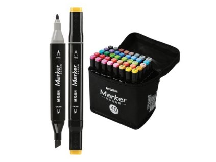 Screenshot 2025 11 03 at 11 49 06 Oboustranné fixy M&G Marker 40 ks v tašce 090517 Vaše online papírnictví