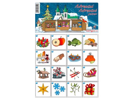 Pexeso - Vánoční advent