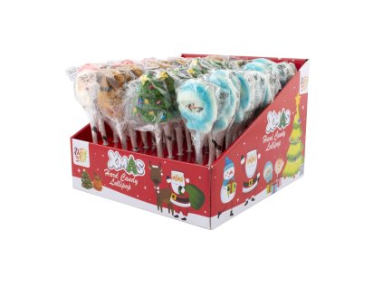 Xmas Hard Candy Lollipop - vánoční lízátko 20g