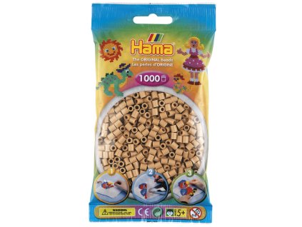 HAMA Midi Zažehlovací korálky H207-75 1000 ks světle hnědé